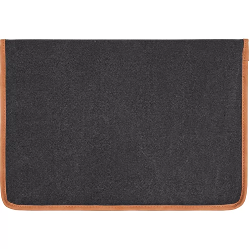 VINGA Bosler Sacoche pour ordinateur portable 14' en toile GRS recyclée, noir, Image 3