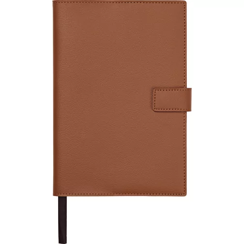 VINGA Timo carnet de notes en rPET recyclé RCS, marron, Image 1