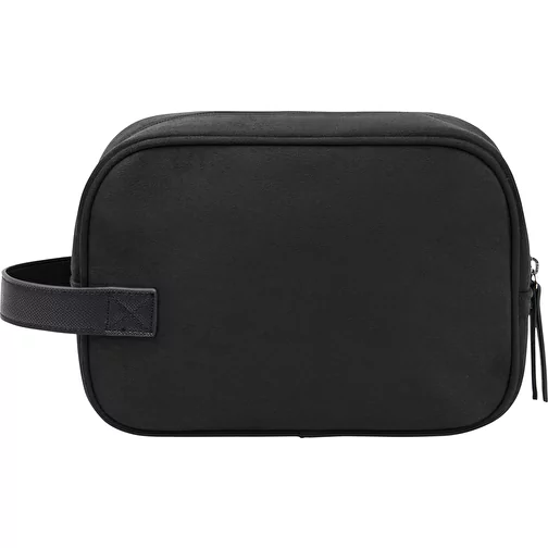 VINGA Marlow trousse de toilette en polyester recyclé RCS, noir, Image 2