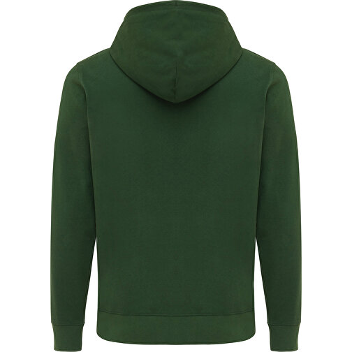 Iqoniq Abisko Zip-Kapuzenpullover Aus Recycelter Baumwolle, Forest Green , forest green, 50% recycelte und 50% biologische Baumwolle, S, 68,00cm x 1,00cm x 50,00cm (Länge x Höhe x Breite), Bild 2