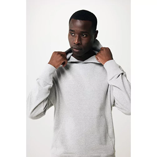Sweat-shirt Iqoniq Yoho Relax en coton recyclé, heather grey, Image 7