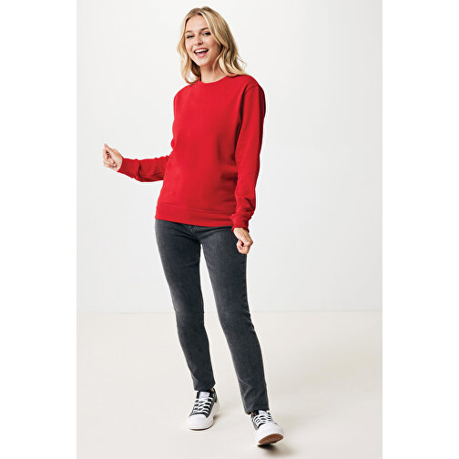 Iqoniq Etosha Lightweight Sweater en coton recyclé, rouge, Image 6