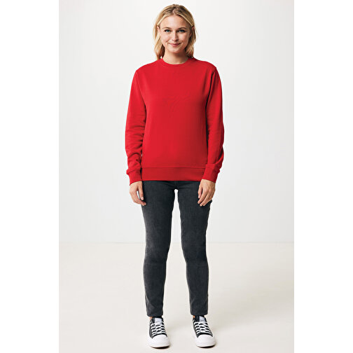 Iqoniq Etosha Lightweight Sweater en coton recyclé, rouge, Image 7