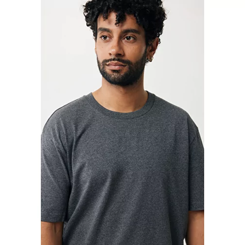 Iqoniq Teide T-shirt en coton recyclé, non teint anthracite, Image 13