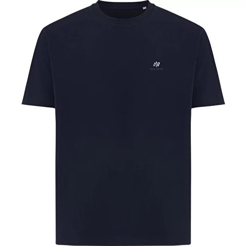 Iqoniq Teide T-shirt en coton recyclé, bleu marine, Image 3