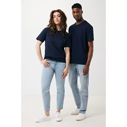 Iqoniq Teide T-shirt en coton recyclé, bleu marine, Image 4
