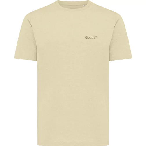 Iqoniq Sierra Lightweight T-shirt en coton recyclé, cream yellow, Image 3