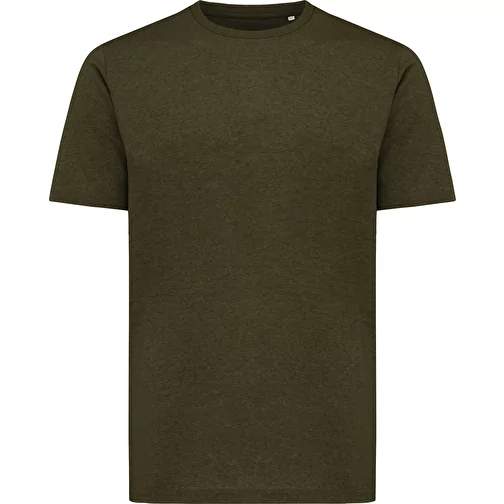 Iqoniq Sierra Lättvikts-T-shirt i återvunnen bomull, khaki, Bild 1