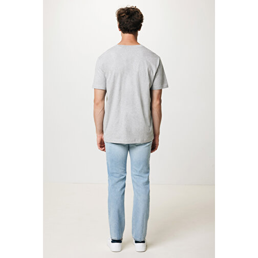 Iqoniq Kakadu Relaxed T-Shirt Aus Recycelter Baumwolle, Heather Grey , heather grey, 50% recycelte und 50% biologische Baumwolle, XXS, 64,00cm x 1,00cm x 50,00cm (Länge x Höhe x Breite), Bild 12