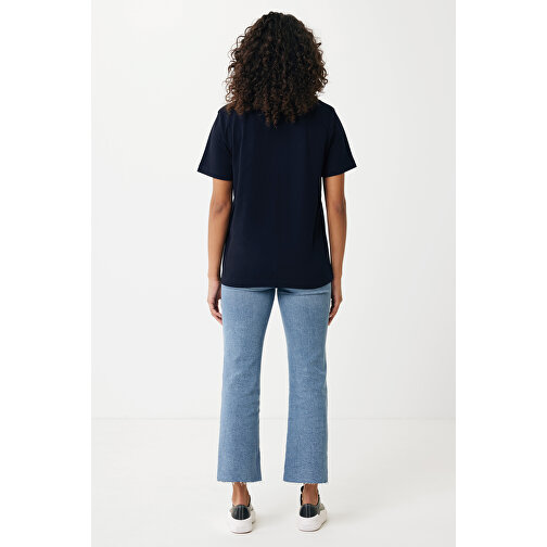 Iqoniq Kakadu Relaxed T-Shirt Aus Recycelter Baumwolle, Navy Blau , navy blau, 50% recycelte und 50% biologische Baumwolle, XXS, 64,00cm x 1,00cm x 50,00cm (Länge x Höhe x Breite), Bild 7