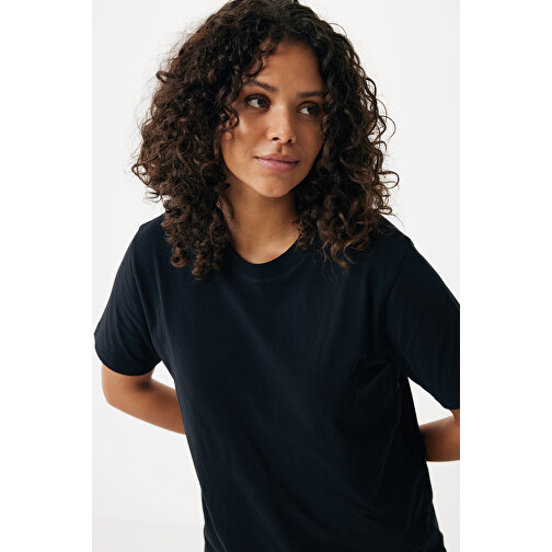 Iqoniq Kakadu Relaxed T-Shirt Aus Recycelter Baumwolle, Schwarz , schwarz, 50% recycelte und 50% biologische Baumwolle, XXS, 64,00cm x 1,00cm x 50,00cm (Länge x Höhe x Breite), Bild 12