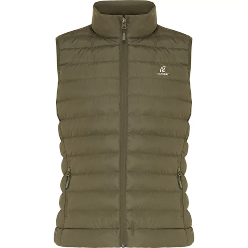 Iqoniq Meru bodywarmer femme en polyester recyclé, kaki, Image 3