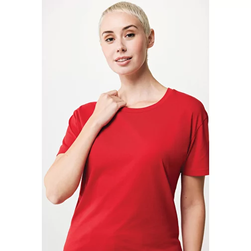 Iqoniq Yala T-shirt femme en coton recyclé, rouge, Image 7