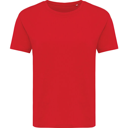 Iqoniq Yala Damen T-Shirt Aus Recycelter Baumwolle, Rot , rot, 30% recycelte und 70% biologische Baumwolle, S, 65,00cm x 1,00cm x 50,00cm (Länge x Höhe x Breite), Bild 1