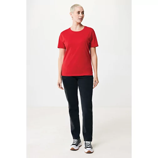 Iqoniq Yala T-shirt femme en coton recyclé, rouge, Image 4