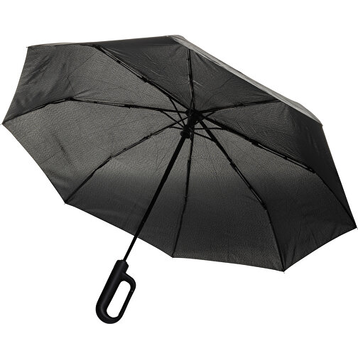 Yara 21' AWARET rPET Parapluie avec mousqueton, noir, Image 1