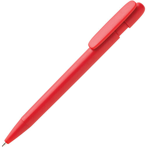 Devin Solid Stift Aus GRS Zertifiziertem RABS, Rot , rot, ABS - recycelt, 14,00cm (Höhe), Bild 2