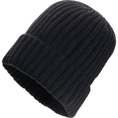 Kennedi AWARE™ Polylana® Beanie, Schwarz , schwarz, Acryl, 20,00cm (Höhe), Bild 1