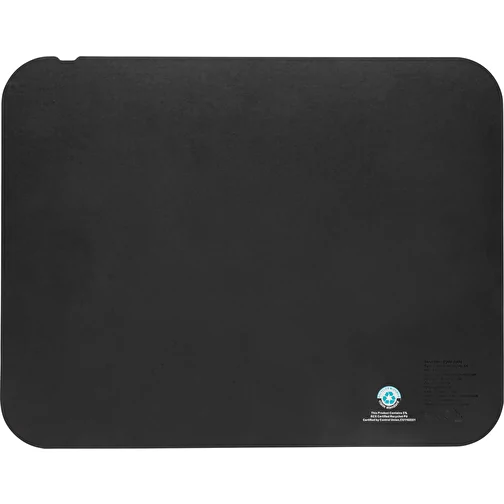 Tapis de souris rechargeable Swiss Peak 15W 3-en-1 en PU recyclé RCS, noir, Image 3