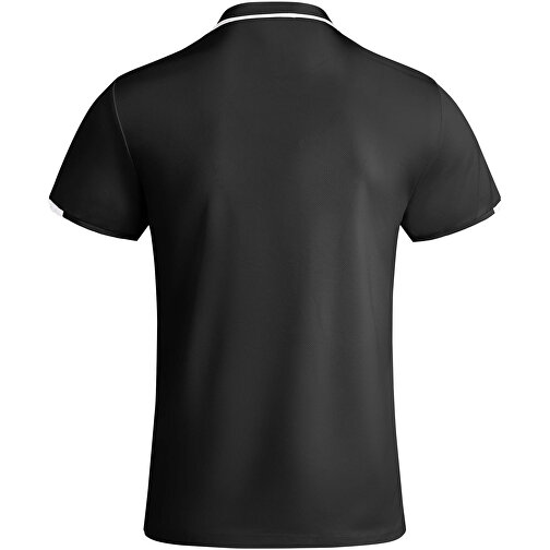 Tamil Sport Poloshirt Für Kinder , schwarz, Piqué Strick mit Cool Fit Finish 50% Recyceltes Polyester, 50% Polyester, 140 g/m2, 8, , Bild 3