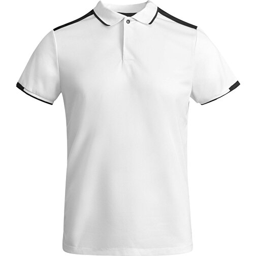 Tamil Sport Poloshirt Für Kinder , weiß, Piqué Strick mit Cool Fit Finish 50% Recyceltes Polyester, 50% Polyester, 140 g/m2, 12, , Bild 1