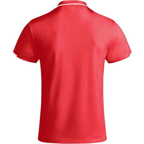 Tamil Sport Poloshirt Für Kinder , rot, Piqué Strick mit Cool Fit Finish 50% Recyceltes Polyester, 50% Polyester, 140 g/m2, 4, , Bild 3