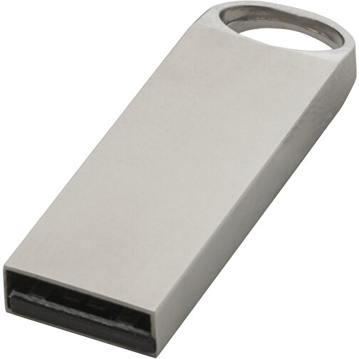 Metall Kompakt USB 3.0 , silber MB , 128 GB , Metall MB , 3,90cm x 1,20cm x 0,50cm (Länge x Höhe x Breite), Bild 1