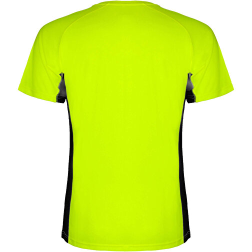 Shanghai Sport T-Shirt Für Kinder , fluor green / schwarz, Mesh mit Cool Fit Finish 100% Polyester, 140 g/m2, Contrast fabric, Mesh mit Cool Fit Finish 100% Polyester, 140 g/m2, 8, , Bild 3