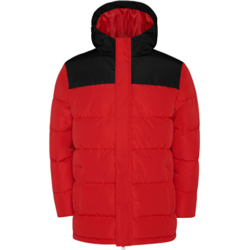 Tallin Steppjacke Für Kinder , rot / schwarz, Taft 100% Polyester, Lining,  100% Polyester, Padding/filling,  100% Polyester, 10, , Bild 1