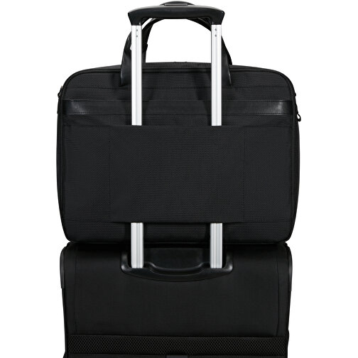 Samsonite - XBR 2.0 - BAILHANDLE 15.6' 3C EXP , Samsonite, black, 98% RPET Polyester + 2% PU, 30,00cm x 17,00cm x 40,50cm (Länge x Höhe x Breite), Bild 5