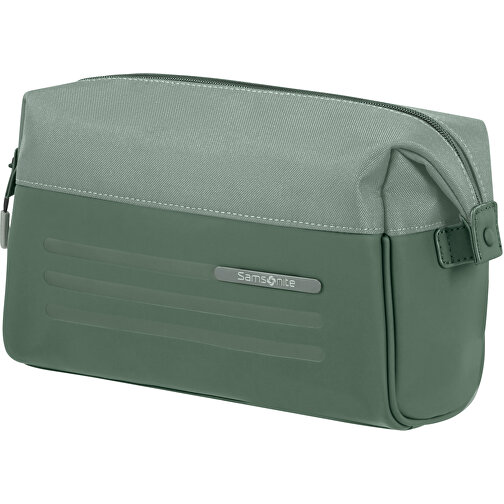 Samsonite - StackD - Toilet Pouch , Samsonite, sage, 50% rPET Polyester + 50% PU, 15,00cm x 11,00cm x 26,00cm (Länge x Höhe x Breite), Bild 1