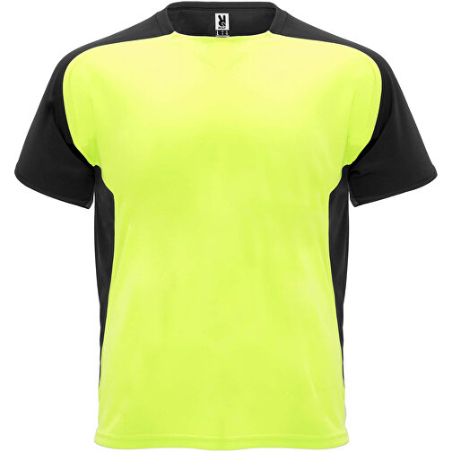 Bugatti Sport T-Shirt Für Kinder , fluor yellow / schwarz, Mesh mit Cool Fit Finish 100% Polyester, 140 g/m2, 16, , Bild 1