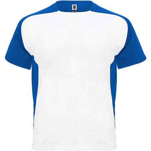 Bugatti Sport T-Shirt Für Kinder , weiss / royalblau, Mesh mit Cool Fit Finish 100% Polyester, 140 g/m2, 8, , Bild 1