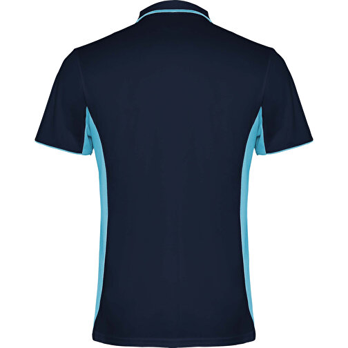 Montmelo Sport Poloshirt Unisex , navy blue / himmelblau, Piqué Strick mit Cool Fit Finish 100% Polyester, 150 g/m2, 2XL, , Bild 3