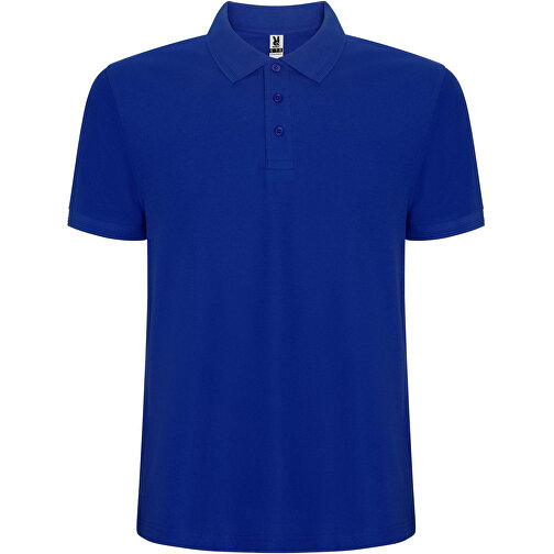 Pegaso Premium Poloshirt Für Kinder , blau, Piqué Strick 60% Baumwolle, 40% Polyester, 190 g/m2, 11/12, , Bild 1