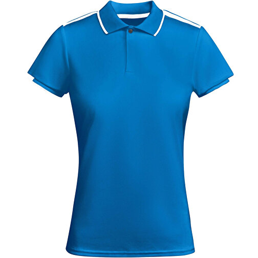 Tamil Sport Poloshirt Für Damen , royalblau / weiß, Piqué Strick mit Cool Fit Finish 50% Recyceltes Polyester, 50% Polyester, 140 g/m2, XL, , Bild 1