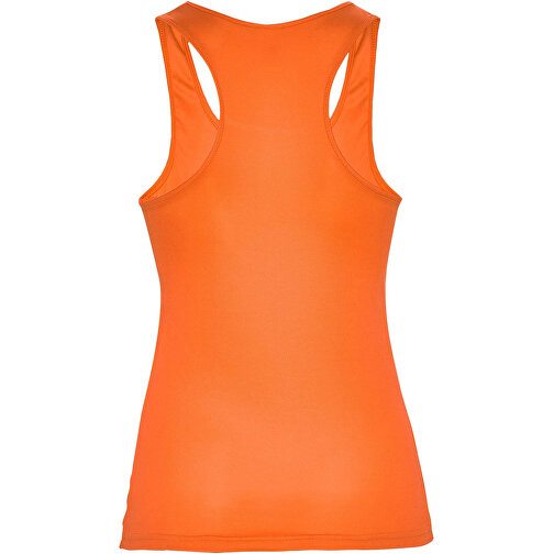 Schura Sport Top Für Damen , fluor orange, Piqué Strick mit Cool Fit Finish 100% Polyester, 140 g/m2, L, , Bild 2