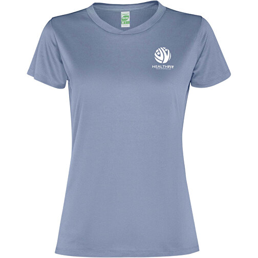 Slam Sport T-Shirt Für Damen , zen blue, Mesh mit Cool Fit Finish 100% Recyceltes Polyester, 100 g/m2, Contrast fabric, Mesh mit Cool Fit Finish 100% Recyceltes Polyester,, M, , Bild 2