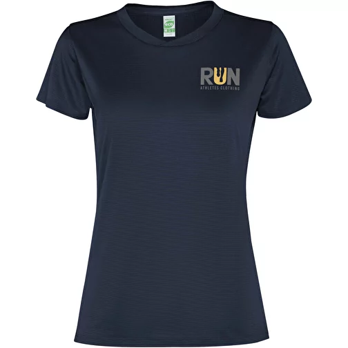 T-shirt sportiva a maniche corte da donna Slam, Immagine 2