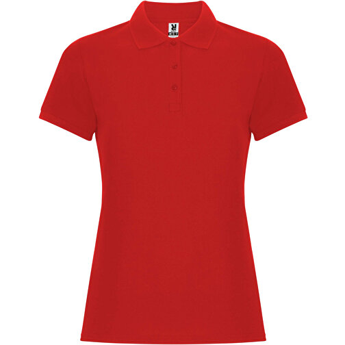 Pegaso Premium Poloshirt Für Damen , rot, Piqué Strick 60% Baumwolle, 40% Polyester, 190 g/m2, 2XL, , Bild 1