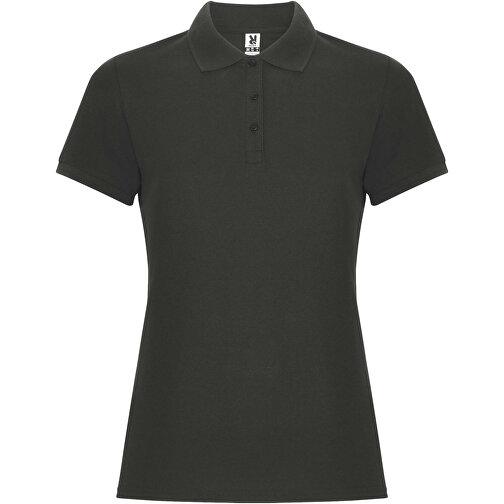 Pegaso Premium Poloshirt Für Damen , dark lead, Piqué Strick 60% Baumwolle, 40% Polyester, 190 g/m2, 2XL, , Bild 1