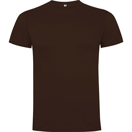 Dogo Premium T-Shirt Für Herren , chocolat, Single jersey Strick 100% Baumwolle, 165 g/m2, M, , Bild 1