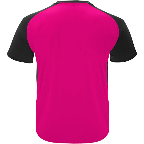 Bugatti T-Shirt Unisex Aus Recyceltem Material , fuchsia / schwarz, Mesh mit Cool Fit Finish 100% Polyester, 140 g/m2, 2XL, , Bild 3