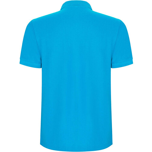 Pegaso Premium Poloshirt Für Herren , türkis, Piqué Strick 60% Baumwolle, 40% Polyester, 190 g/m2, 2XL, , Bild 3