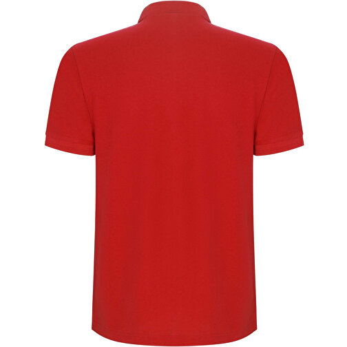 Pegaso Premium Poloshirt Für Herren , rot, Piqué Strick 60% Baumwolle, 40% Polyester, 190 g/m2, 2XL, , Bild 3