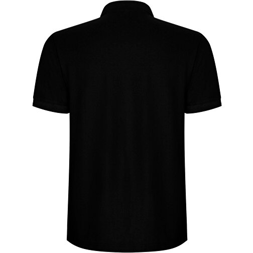 Pegaso Premium Poloshirt Für Herren , schwarz, Piqué Strick 60% Baumwolle, 40% Polyester, 190 g/m2, 2XL, , Bild 3