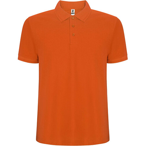 Pegaso Premium Poloshirt Für Herren , orange, Piqué Strick 60% Baumwolle, 40% Polyester, 190 g/m2, 4XL, , Bild 1