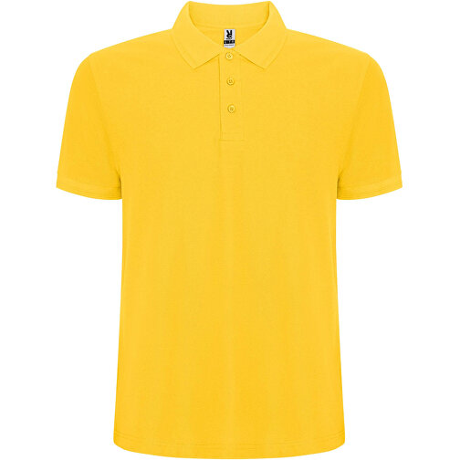 Pegaso Premium Poloshirt Für Herren , gelb, Piqué Strick 60% Baumwolle, 40% Polyester, 190 g/m2, 4XL, , Bild 1