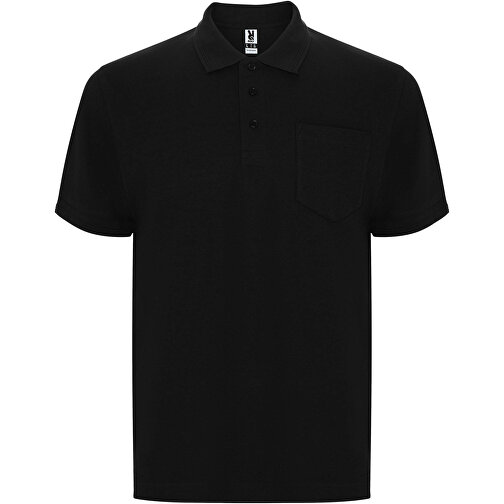 Centauro Premium Poloshirt Unisex , schwarz, Piqué Strick 60% Baumwolle, 40% Polyester, 190 g/m2, XL, , Bild 1