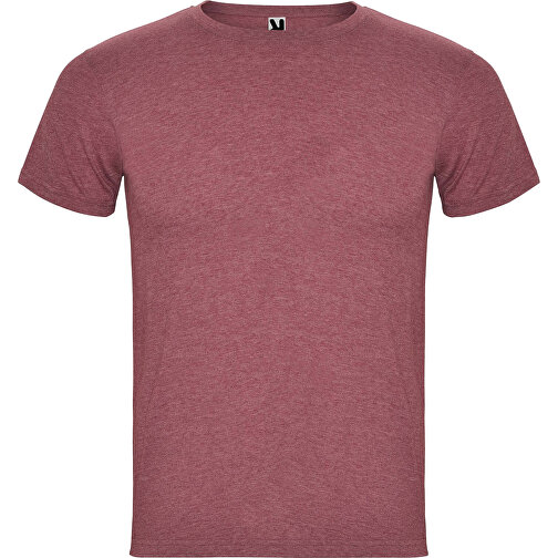 Fox T-Shirt Für Herren , heather garnet, Single jersey Strick 65% Polyester, 35% Baumwolle, 150 g/m2, L, , Bild 1